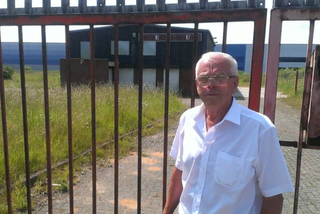Shireoaks parish councillor Ivor Jones is unhappy at Notts County Council's decision to site a waste transfer station on Claylands Avenue in Worksop