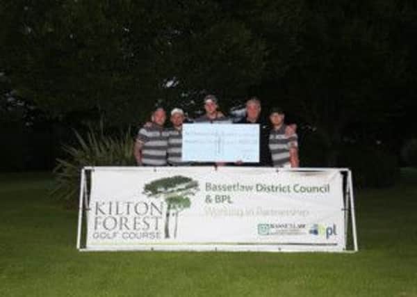 Five colleagues and friends from Nagels UK took part in a golf marathon to raise funds for Macmillan