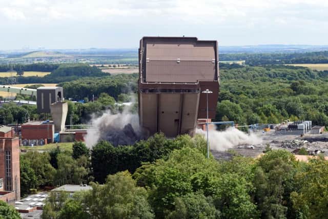 The demolition of Maltby Colliery. Picture: Marie Caley NWGU MC 4