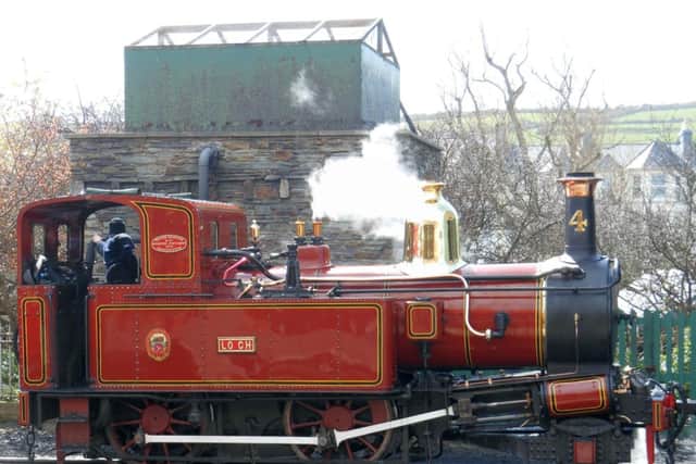 IOM steam at Port Erin