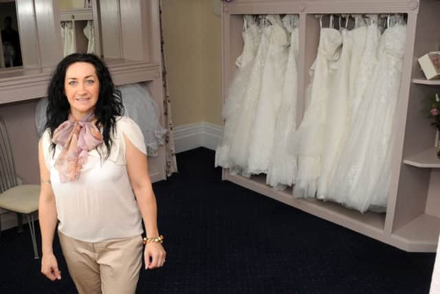Leaena Fidelis, of Le'adornments Bridal, Worksop at her shop