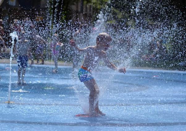 Fun in the sun, water fun Harrison Smith, five