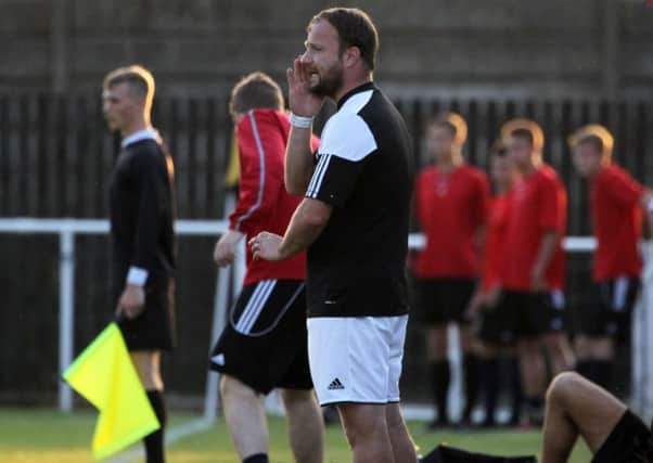 Mark Shaw wants a squad of youngsters at Worksop Town this season. Picture: Chris Etchells