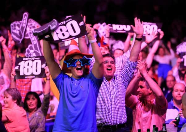 Premier League Darts is one of the big events Trans-Sport works on