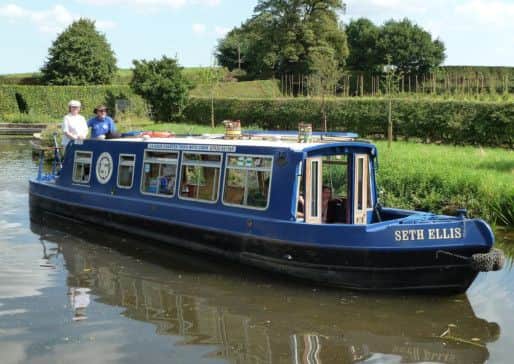 Chesterfield Canal Trust boat Seth Ellis