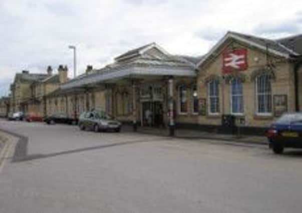 A man has died after being hit by a train at Retford station