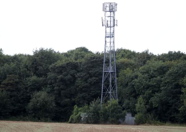 The 'faulty' mast is located at Woodsetts Road