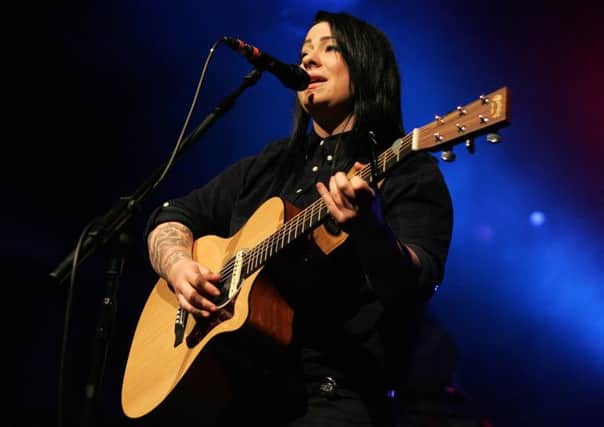 Lucy Spraggan was discovered by the people behind the Open Mic UK project