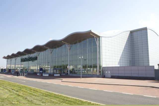 Robin Hood Airport is closed after a plane crash-landed on the runway