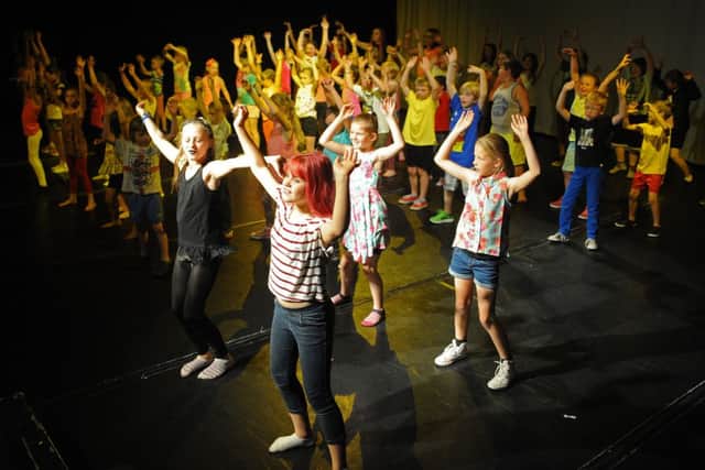 The Fame Academy dance summer school at Gainsborough Academy. Picture: Andrew Roe
