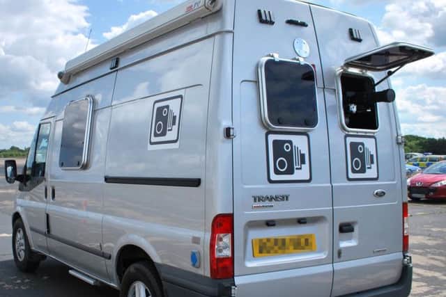 Mobile speed camera
