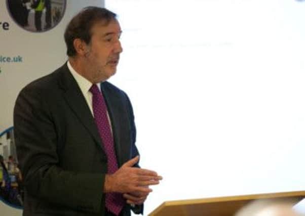 Notts Police and Crime Commissioner Paddy Tipping