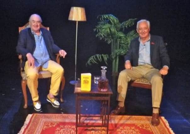 Henry Blofeld (left) and Peter Baxter bring their hit show to LPAC next month