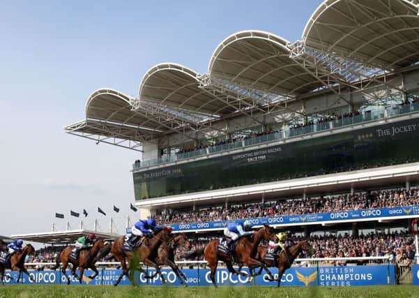 NEWMARKET'S Rowley Mile course, where the three-day Cambridgeshire meeting begins today. (PHOTO BY: Steve Parsons/PA Wire).