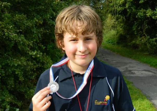 George Carley, 13, from The Elizabethan Academy in Retford, came second in the British Schools Score Orienteering Championship in the year nine boys category