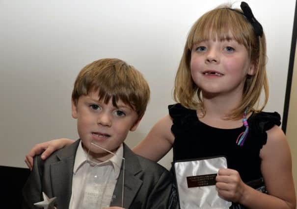 Guardian Rose Awards 2014, winner of the Family Member of the Year Award and overall winner Travis Irons pictured with his proud sister Robyn