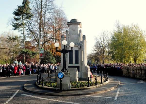 Remembrance Parade & Service at Worksop