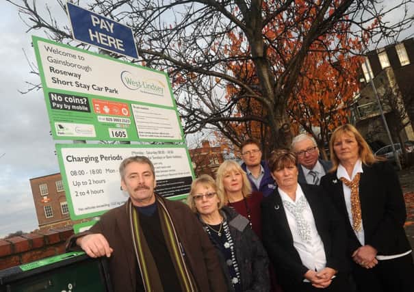 Indepedence in Gainsborough group are campaigning to get free parking in the town. Picture: Andrew Roe