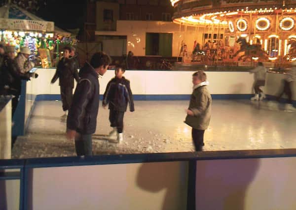 An ice rink will be in Market Place this Christmas