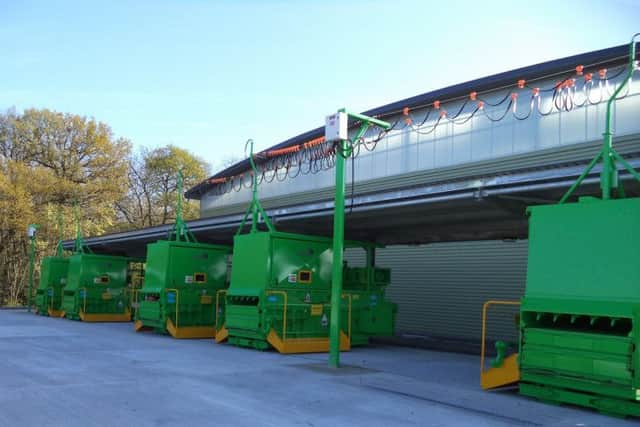 A new recycling centre is being built in Gainsborough