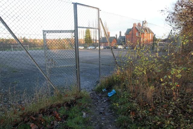 Five rabbits have been dumped in a hedge near the tennis courts at the old Kiverton Colliery site.
