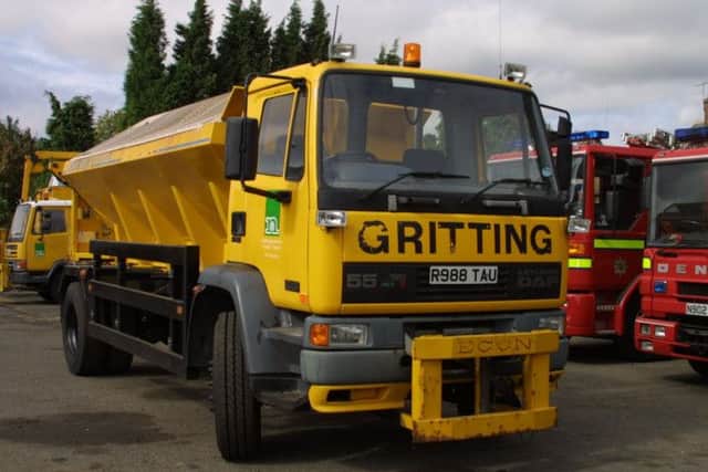 Notts county council gritter