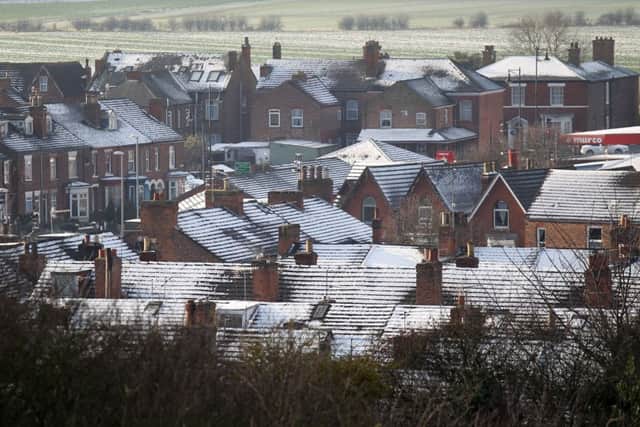 Snowfall in Gainsborough on Saturday December 27th.