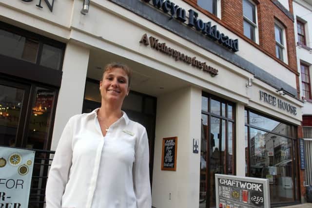 Amanda Fretwell is the new manager at The Sweyn Forkbeard Wetherspoons in Gainsborough.
