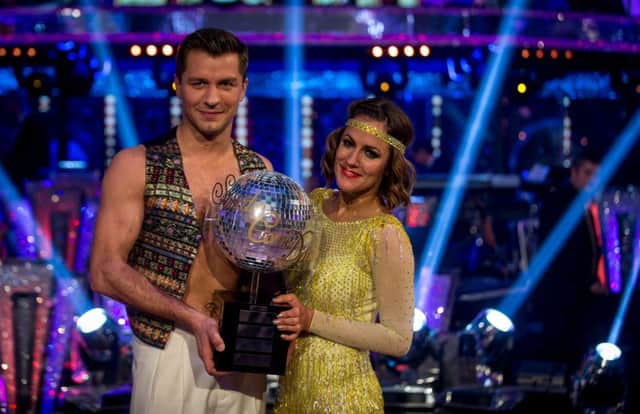 Strictly Come Dancing winners Pasha Kovalev and Caroline Flack