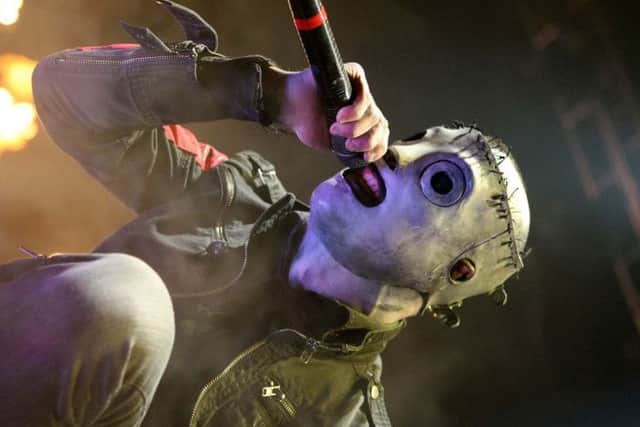 Slipknot frontman Corey Taylor. Picture: Rik Rayner