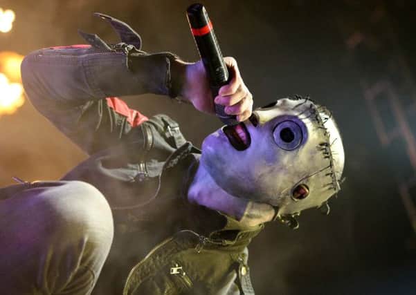 Slipknot frontman Corey Taylor. Picture: Rik Rayner