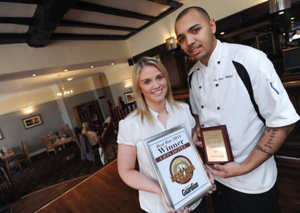 General Gemma Pitt and head chef Nathan Gordon of The Lion Hotel