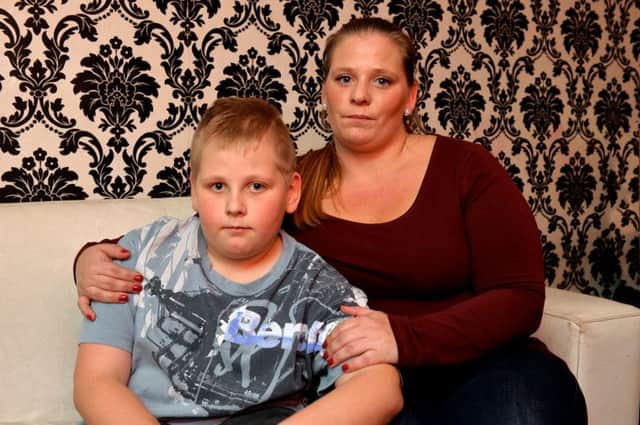 Lisa Turner is angry that her 10-year-old son Blake Dale-Hill was able to purchase a penknife from a local Post Office