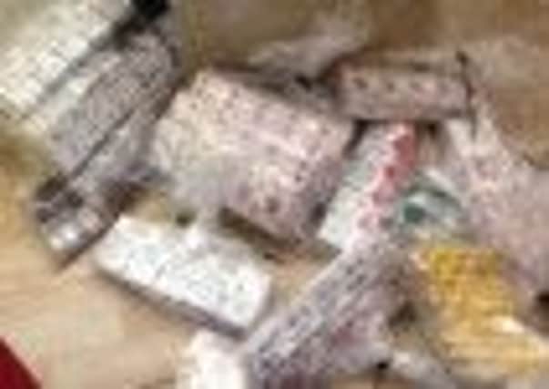 Cigarettes and tobacco were seized during a raid at European Food in Gainsborough