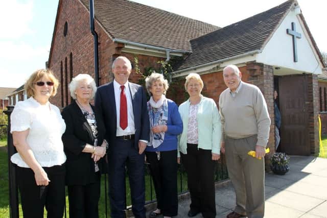 John Mann and members of the Langold community held a special day to re-open St Luke's Church. John Mann is pictured with Carol Bower, Joan Linacre, Pam Lake, Linda Whiting and Maurice Stocks.