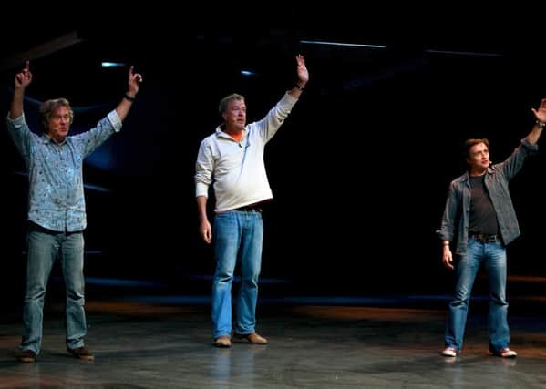 Jeremy Clarkson, Richard Hammond and James May are bringing their live tour to Sheffield Motorpoint Arena in June. Picture: Jan Vermeij