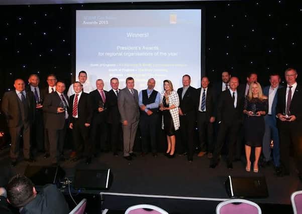 A1 Housing collected two awards at the Gas Safety Awards