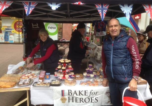 Bake for Heroes event in the Priory Centre