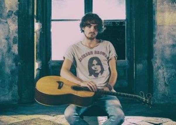 Blair Dunlop plays at Chesterfield Library on June 12.