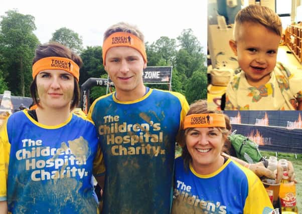 Emily, Jack and Sally took on the challenge to support three-year-old Alfie