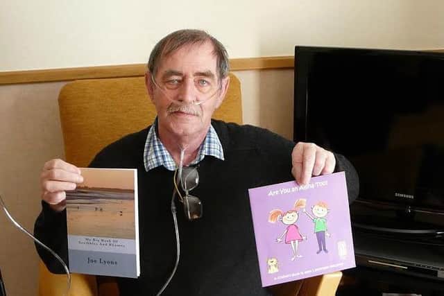 Joe Lyons, a patient at Bassetlaw Hospital, has penned a new poetry book.
