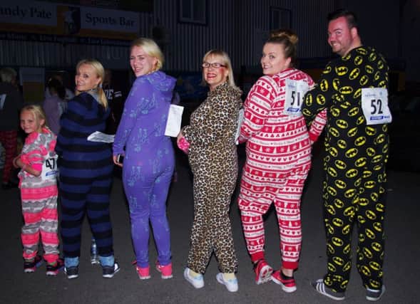 Participants join in the fun at this years Mansfield Moonlight and Memories Walk.