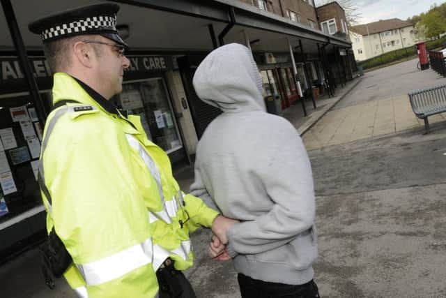 "Operation Bobby" clampdown on Anti-Social Behaviour at Cranmer Bank  Shopping Parade, Moor Allerton,Leeds.