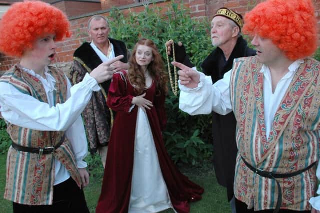 The Clumber Players are presenting The Comedy of Errors at Thorebsy Park