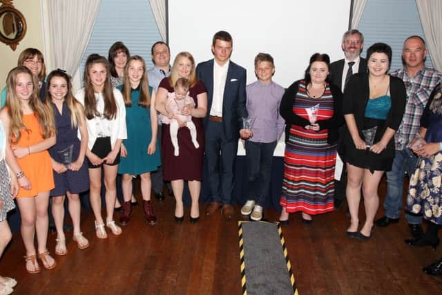 Gainsborough Community Awards 2015 held at Hemswell Court. All the award winners from the night.