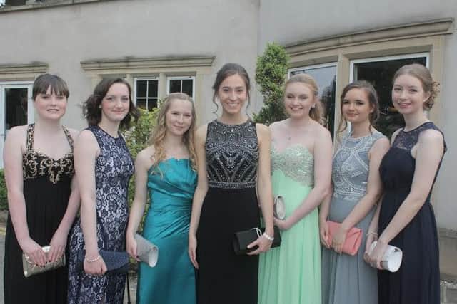 Pupils at Outwood Academy Portland prom