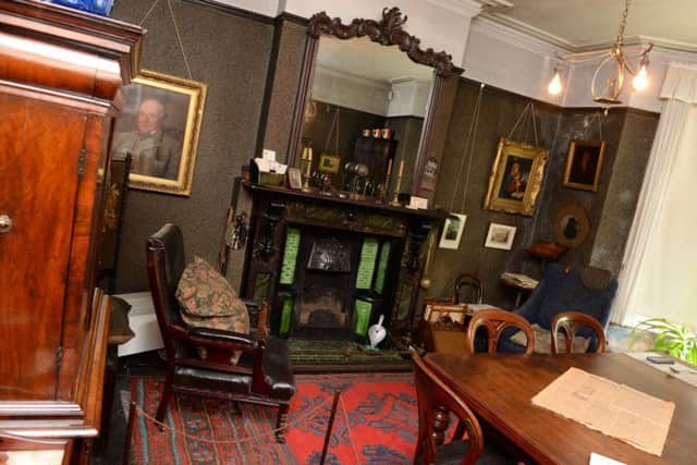 Rare tours being given of nooks and crannies of Mr. Straw's house in Worksop. The dining room