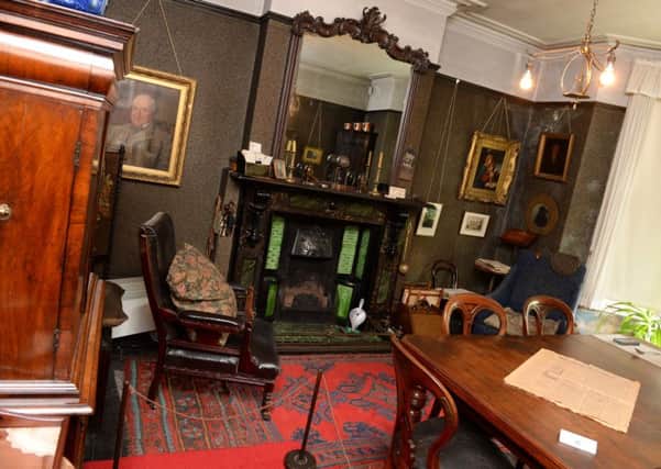 Rare tours being given of nooks and crannies of Mr. Straw's house in Worksop. The dining room