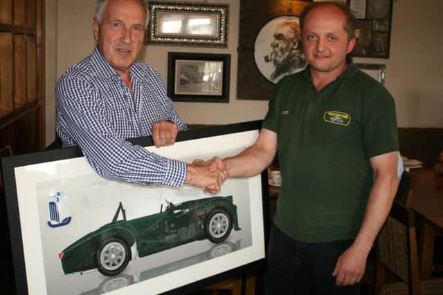 Jonothan Rennison has celebrated 25 years of service at Racetorations in Gainsborough