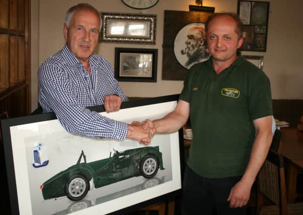 Jonothan Rennison has celebrated 25 years of service at Racetorations in Gainsborough